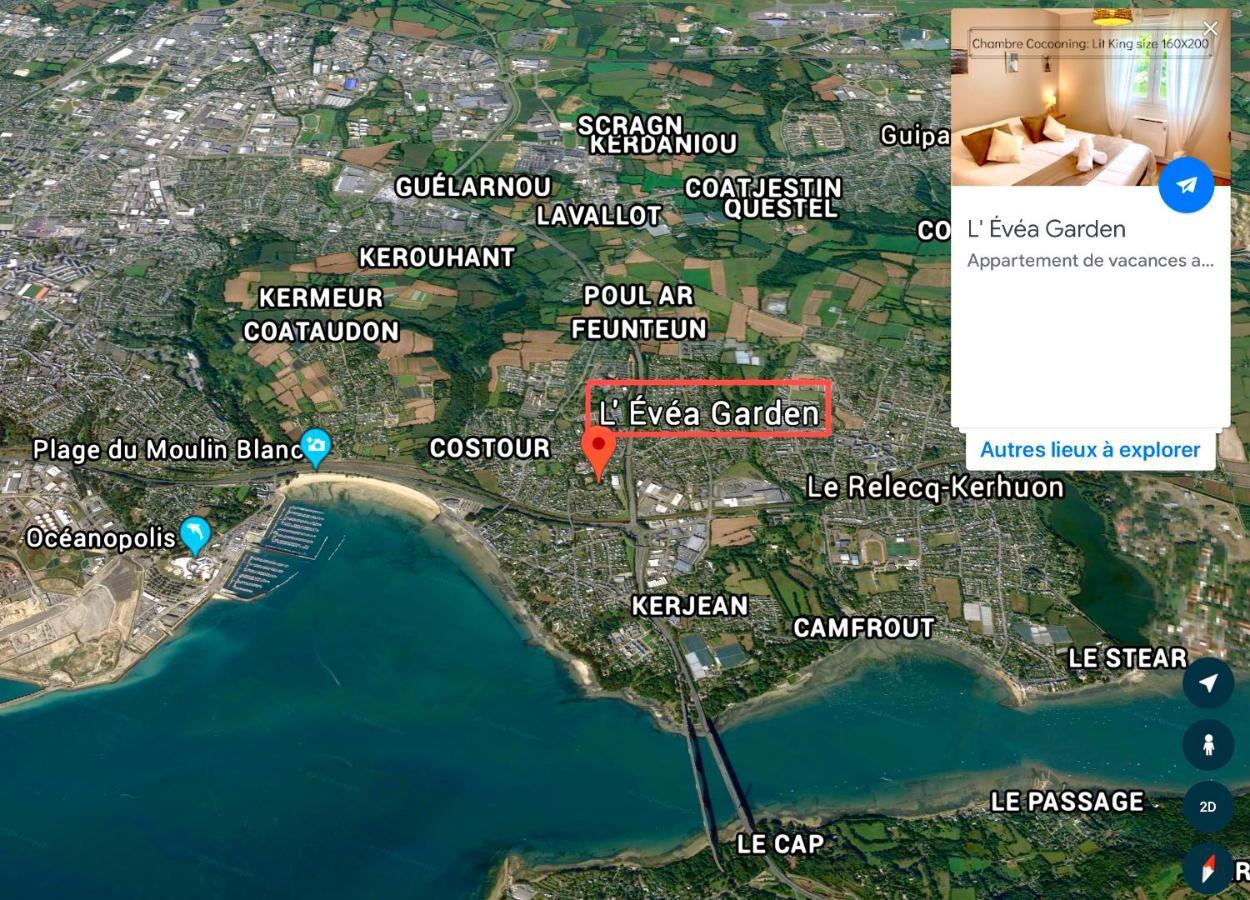 L' Evea Garden Le Relecq-Kerhuon ภายนอก รูปภาพ